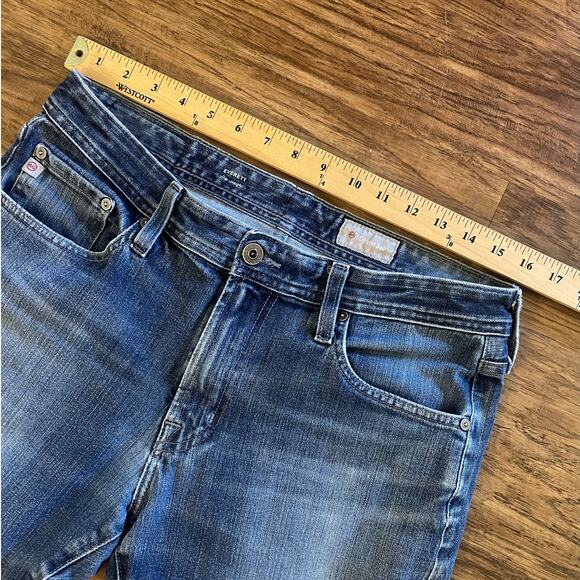 AG Jeans Men's 32x32 Everett Slim Straight Relaxed Fit Whiskered Denim Stretch - Picture 7 of 10